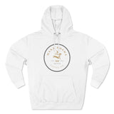 Mana Mocha | Signature Logo Two - Unisex Premium Pullover Hoodie
