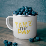 Mana Mocha | Tame The Day - Enamel Camping Mug