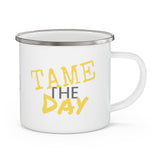 Mana Mocha | Tame The Day - Enamel Camping Mug