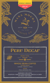 Single Origin - Peru Decaf