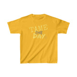 Mana Mocha | Tame The Day - Kids Heavy Cotton Tee