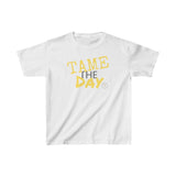 Mana Mocha | Tame The Day - Kids Heavy Cotton Tee